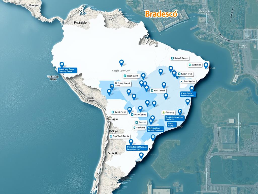 Rede de hospitais credenciados do plano Bradesco de saúde em todo Brasil